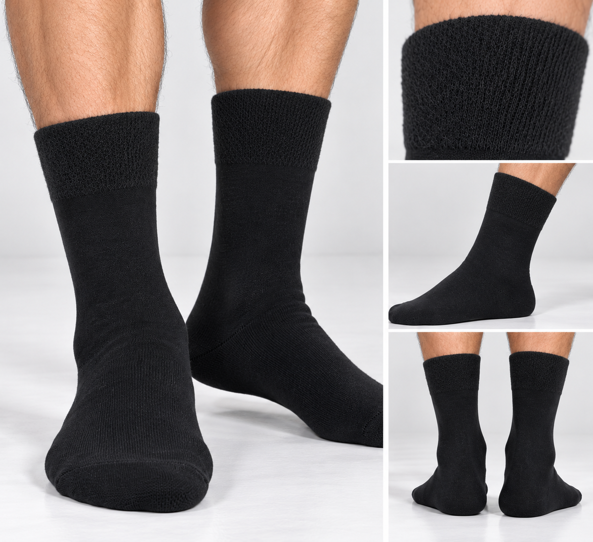 Diabetiker Socken Sensitive – Bio-Baumwolle, 1er Pack
