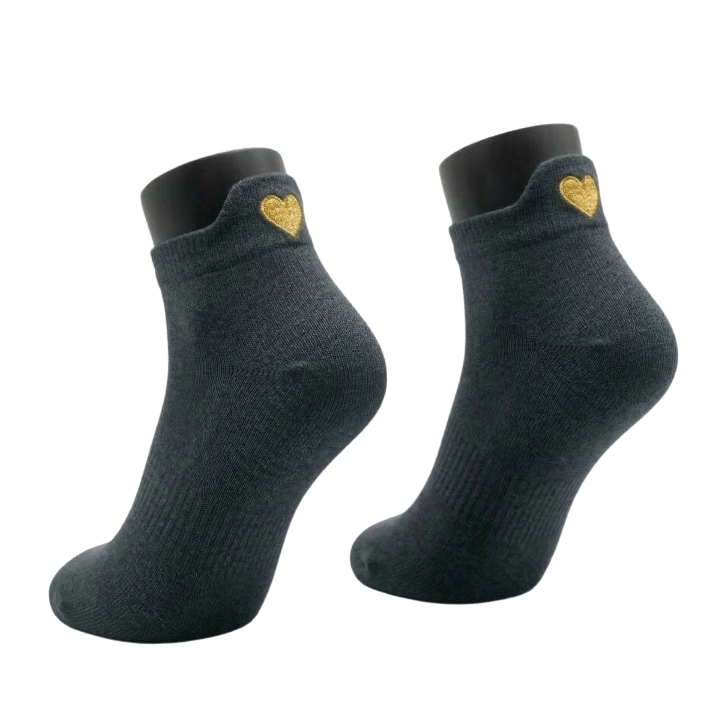 Herz Sneaker Anthrazit