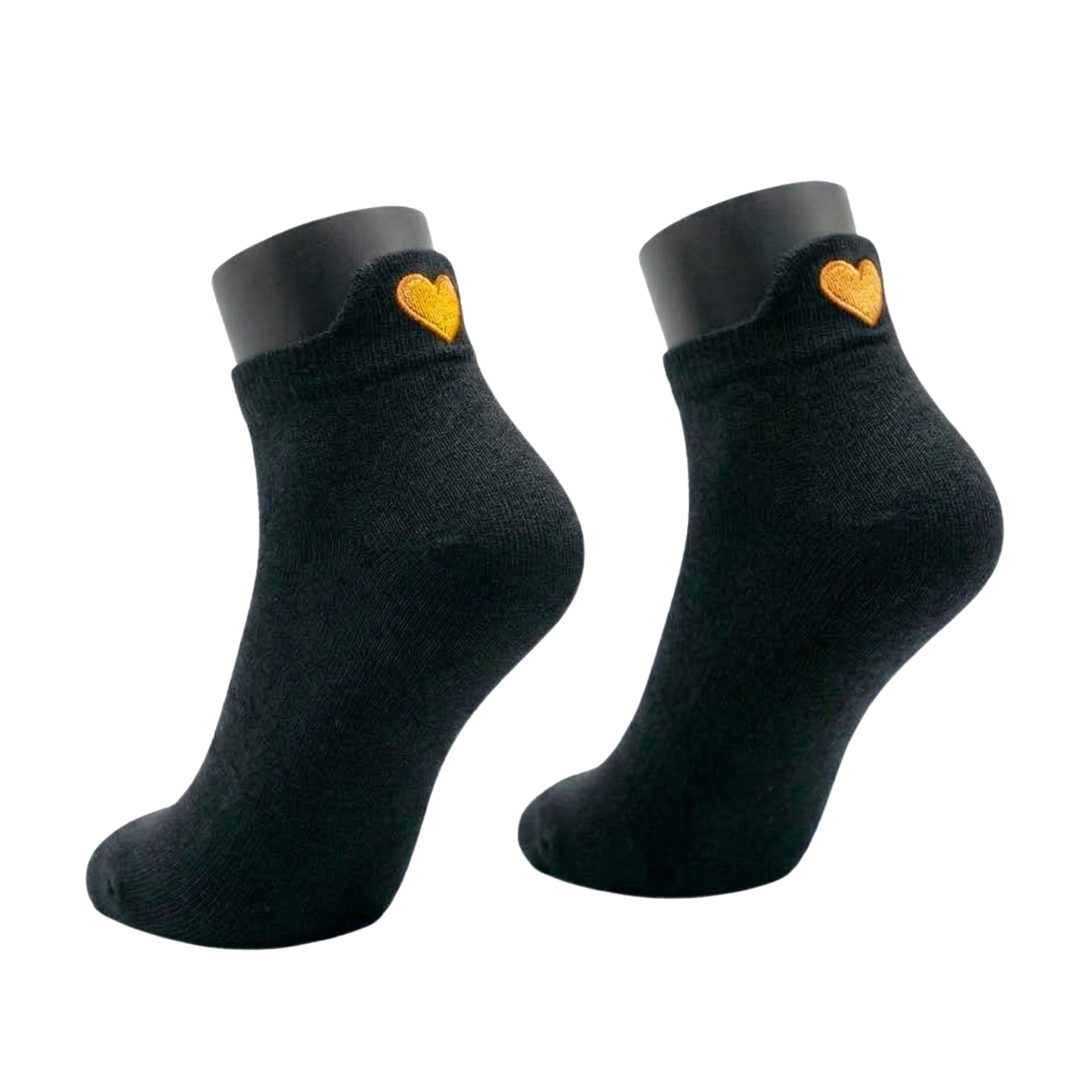 Herz Sneaker Schwarz