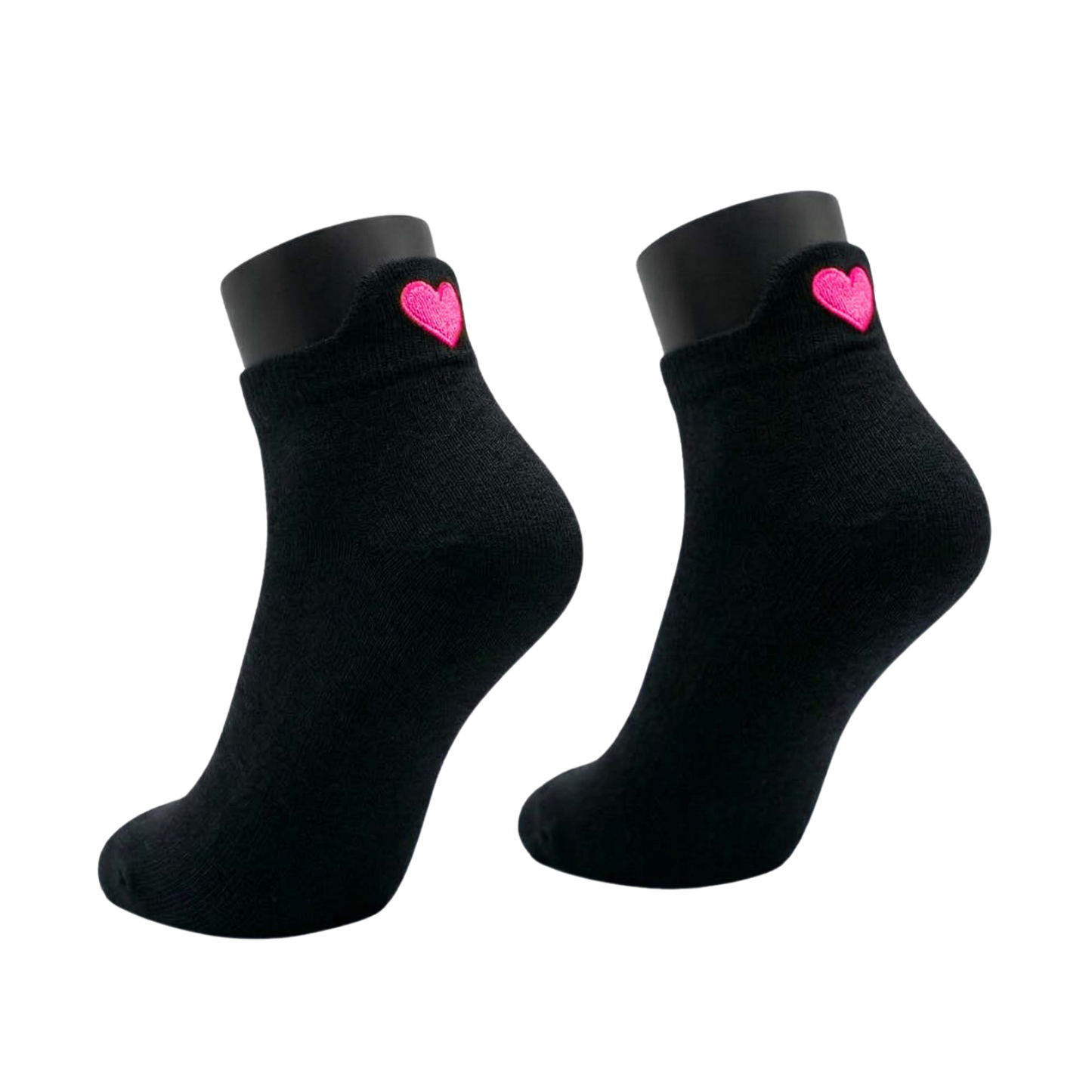 Herz Sneaker Schwarz