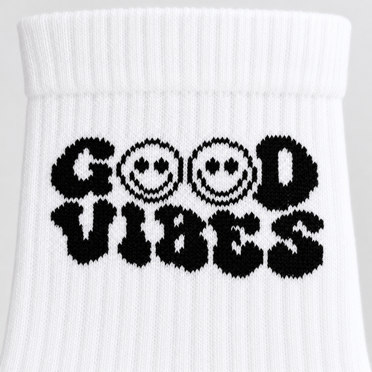 Good Vibes Socken – Bio-Baumwolle, gepolsterte Sohle