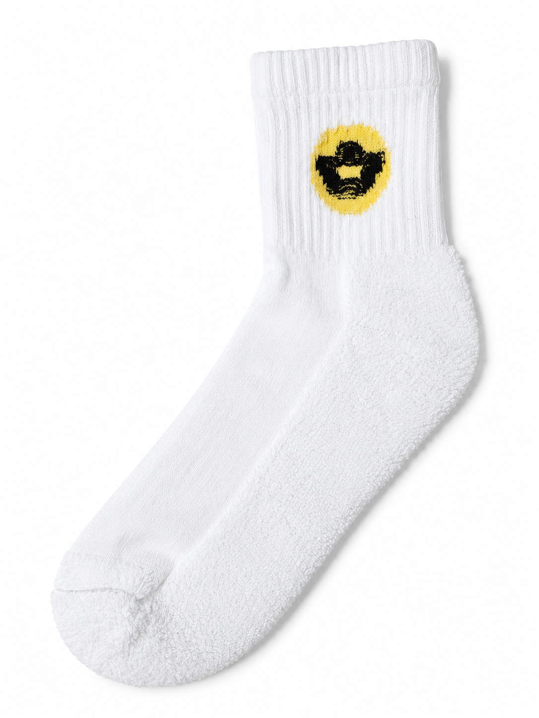 Smile Quarter Socken – Bio-Baumwolle, gepolsterte Sohle