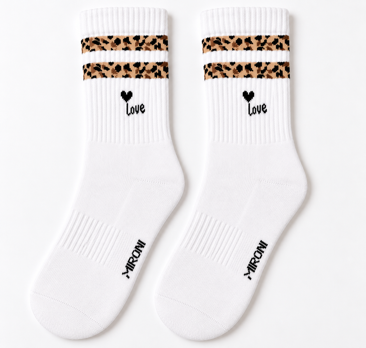 Leo Love Soket Socken – Bio-Baumwolle, gepolsterte Sohle
