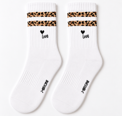Leo Love Soket Socken – Bio-Baumwolle, gepolsterte Sohle