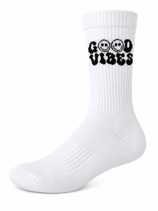Good Vibes Socken – Bio-Baumwolle, gepolsterte Sohle