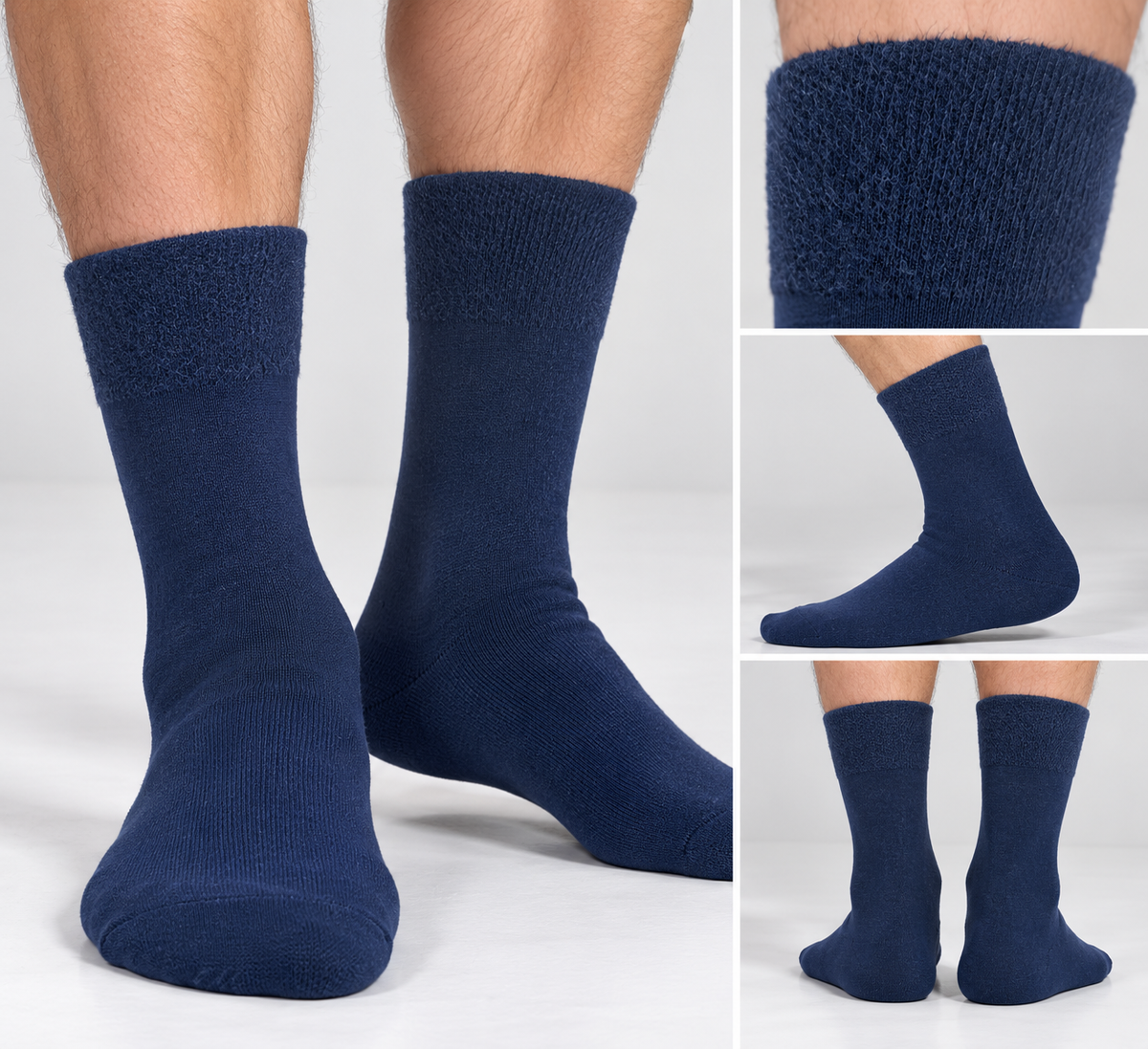 Diabetiker Socken Sensitive – Bio-Baumwolle, 1er Pack