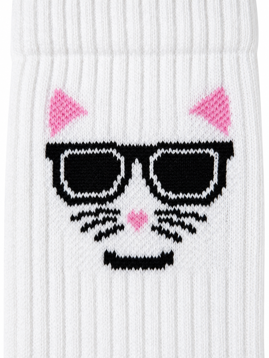Katze Soket Socken – Bio-Baumwolle, gepolsterte Sohle