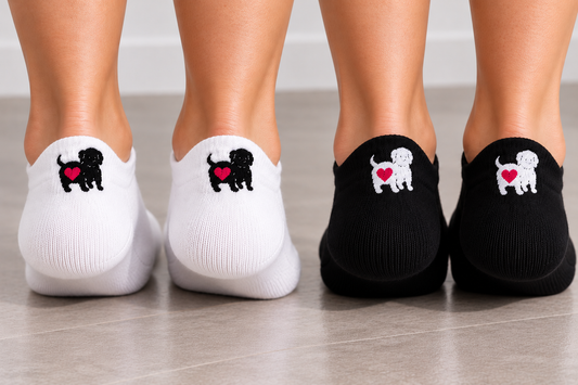 Dackel Kurze Socken – Bio-Baumwolle