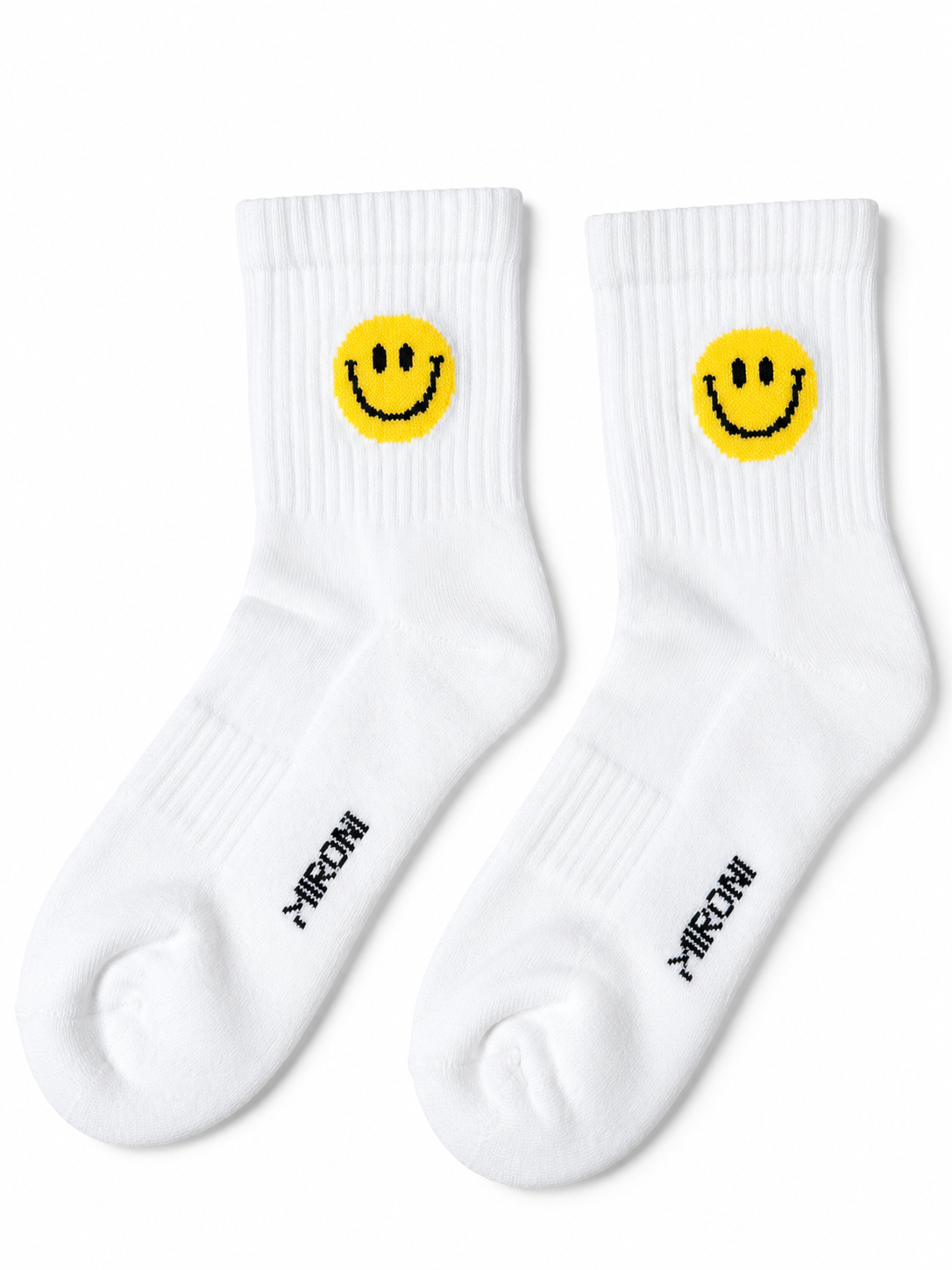 Smile Quarter Socken – Bio-Baumwolle, gepolsterte Sohle