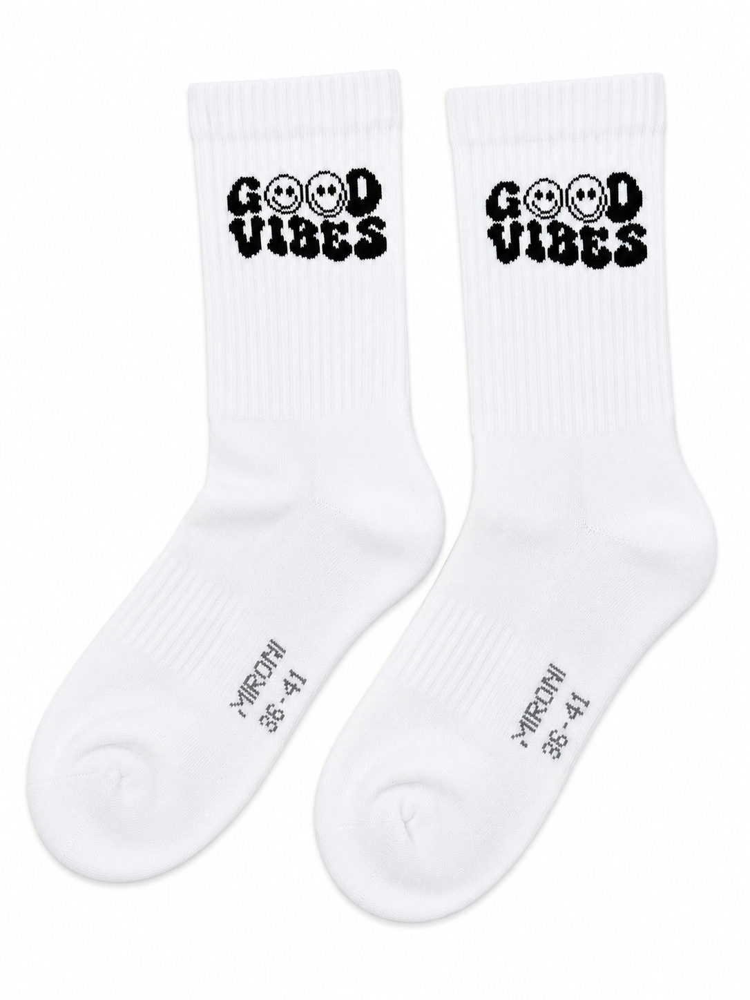 Good Vibes Socken – Bio-Baumwolle, gepolsterte Sohle