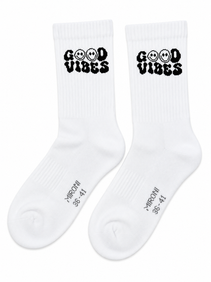 Good Vibes Socken – Bio-Baumwolle, gepolsterte Sohle