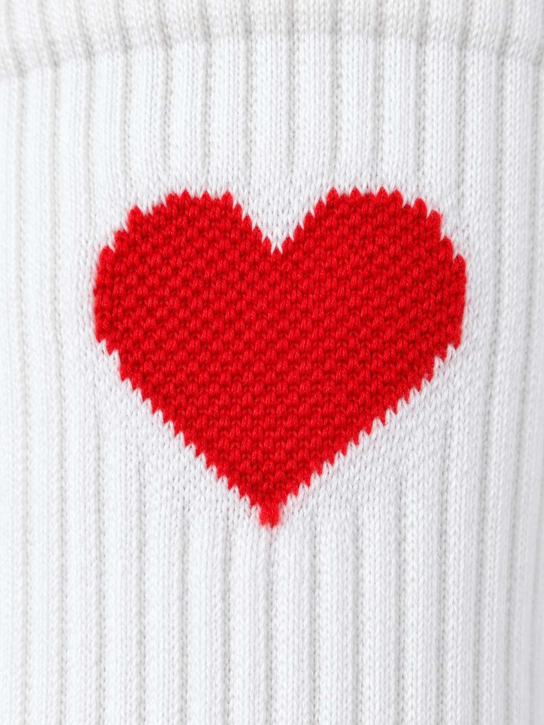 Herz Soket Socken – Bio-Baumwolle, gepolsterte Sohle